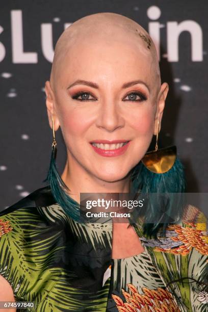 Actress Edith Gonzalez poses during the 13th Luminus Awards at Telcel Theater on April 27, 2017 in Mexico City, Mexico.