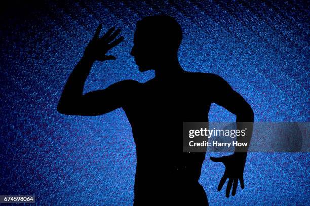 Figure skater Adam Rippon poses for a portrait during the Team USA PyeongChang 2018 Winter Olympics portraits on April 28, 2017 in West Hollywood,...