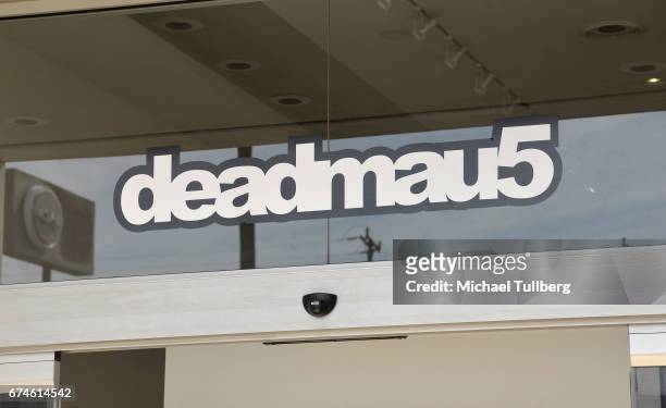 Shot of the deadmau5 and FANCY.com's pop-up shop "Lots Of Stuff In A Store" on April 28, 2017 in Los Angeles, California.