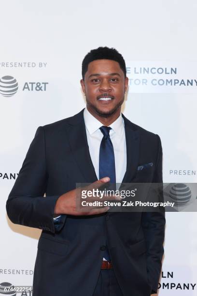 Actor Pooch Hall attends the screening of "Chuck" during the 2017 Tribeca Film Festival at BMCC Tribeca PAC on April 28, 2017 in New York City.