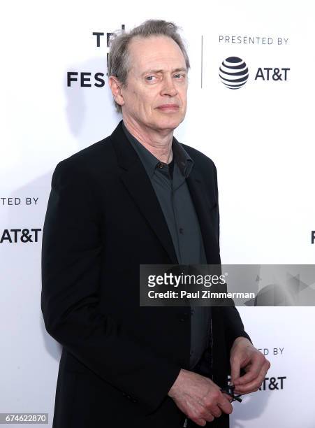 Steve Buscemi attends the 2017 Tribeca Film Festival - "Reservoir Dogs" 25th Anniversary Screening at The Beacon Theatre on April 28, 2017 in New...