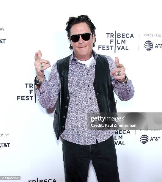 Michael Madsen attends the 2017 Tribeca Film Festival - "Reservoir Dogs" 25th Anniversary Screening at The Beacon Theatre on April 28, 2017 in New...