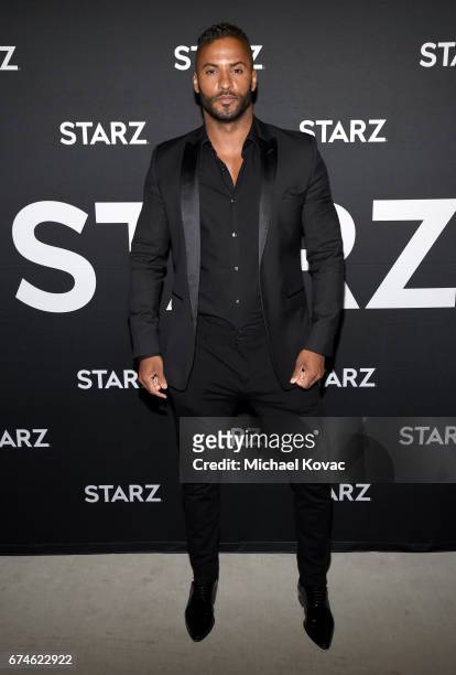 Actor Ricky Whittle attends the American Gods FYC event at Saban Media Center on April 28, 2017 in North Hollywood, California.