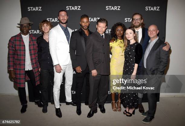 Actors Orlando Jones, Bruce Langley, Pablo Schreiber, Ricky Whittle, Crispin Glover, Yetide Badaki, Emily Browning, Producer/showrunner Bryan Fuller...