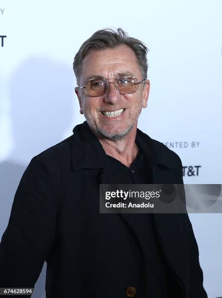 Actor Tim Roth attends the 'Reservoir Dogs' Screening during 2017 Tribeca Film Festival Beacon Theatre in New York, United States on April 28, 2017.