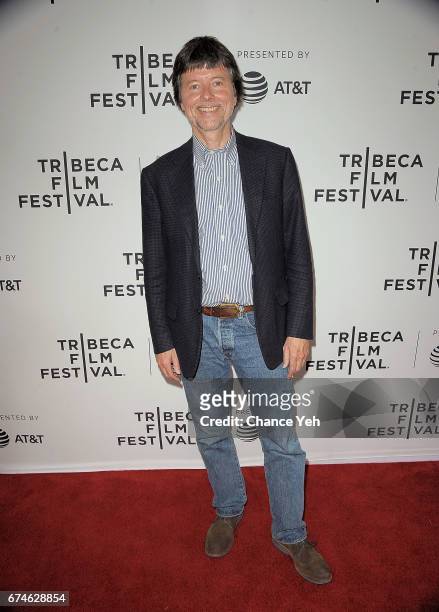 Ken Burns attends "The Vietnam War" screening during 2017 Tribeca Film Festival at SVA Theatre on April 28, 2017 in New York City.