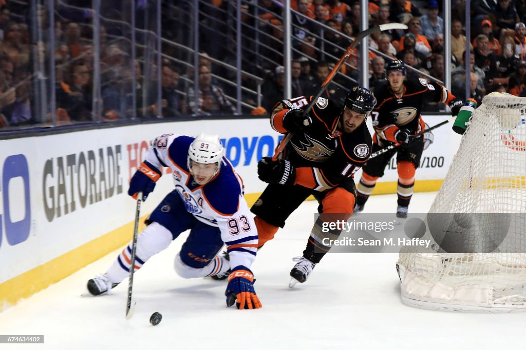 Edmonton Oilers v Anaheim Ducks - Game Two
