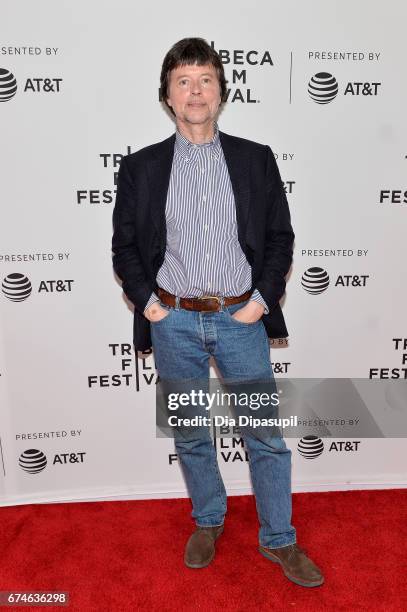 Director/producer Ken Burns attends "The Vietnam War" premiere during the 2017 Tribeca Film Festival at SVA Theater on April 28, 2017 in New York...