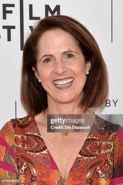 Director Lynn Novick attends "The Vietnam War" premiere during the 2017 Tribeca Film Festival at SVA Theater on April 28, 2017 in New York City.