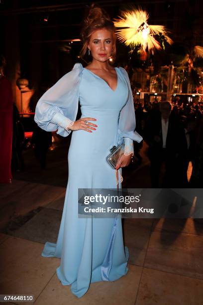 Palina Rojinski during the Lola - German Film Award party at Messe Berlin on April 28, 2017 in Berlin, Germany.