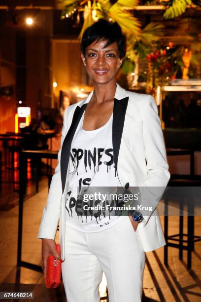 Dennenesch Zoude during the Lola - German Film Award party at Messe Berlin on April 28, 2017 in Berlin, Germany.