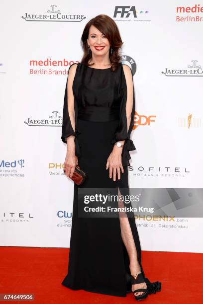 Iris Berben during the Lola - German Film Award red carpet arrivals at Messe Berlin on April 28, 2017 in Berlin, Germany.