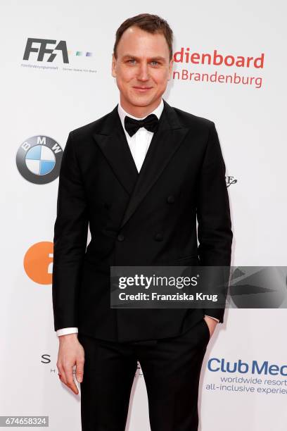 Lars Eidinger during the Lola - German Film Award red carpet arrivals at Messe Berlin on April 28, 2017 in Berlin, Germany.