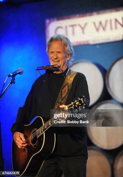 Kris Kristofferson performs in concert at City Winery on April 28, 2017 in New York City.