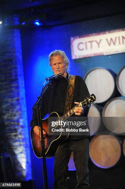 Kris Kristofferson performs in concert at City Winery on April 28, 2017 in New York City.