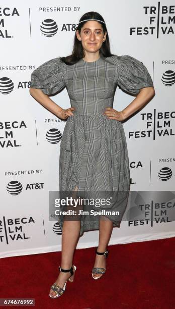 Arden Wohl attends the "Julian Schnabel: A Private Portrait" screening during the 2017 Tribeca Film Festival at SVA Theatre on April 28, 2017 in New...