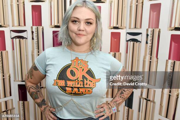 Singer Elle King attends Estee Lauder at Stagecoach Festival on April 28, 2017 in Indio, California.