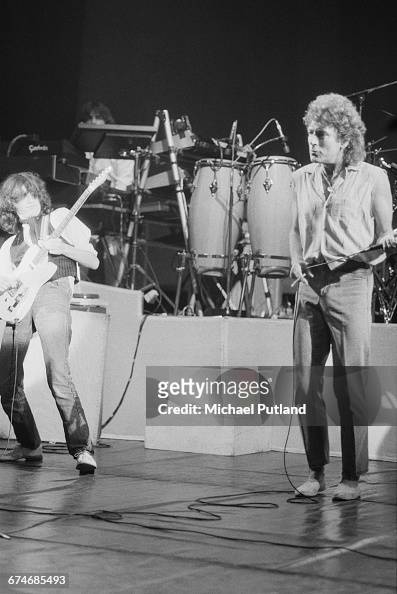 Robert Plant and Jimmy Page playing together, for the first time ...