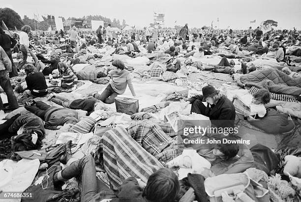 The Weeley Rock Festival near Clacton in Essex, UK, 29th August 1971.