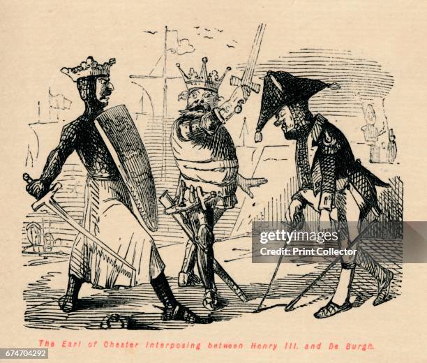 Interposing Ranulf De Blondeville 6th Earl Of Chester Photos and Premium High Res ...