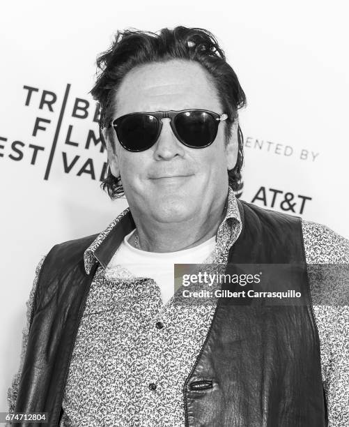 Actor Michael Madsen attends the 'Reservoir Dogs' 25th Anniversary Screening during 2017 Tribeca Film Festival at The Beacon Theatre on April 28,...