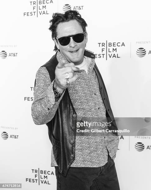 Actor Michael Madsen attends the 'Reservoir Dogs' 25th Anniversary Screening during 2017 Tribeca Film Festival at The Beacon Theatre on April 28,...