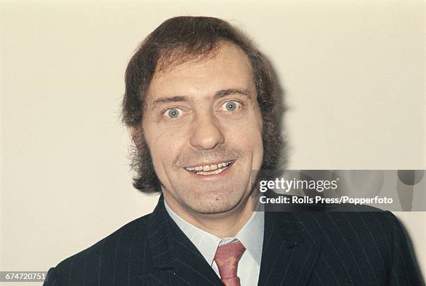 British actor, Harry H Corbett who appears as the character Harold Steptoe in the television sitcom 'Steptoe and Son', pictured in London on 9th...