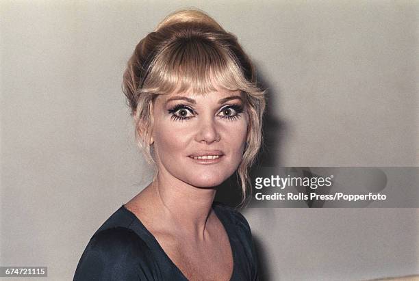 Australian actress Diane Cilento , who currently appears in the television series 'Rogues' Gallery', pictured in London on 28th October 1969.