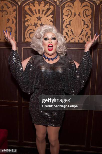 Pissi Myles attends VH1 Presents RuPaul's DragCon Party at Belasco Theatre on April 28, 2017 in Los Angeles, California.