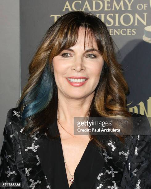 Actress Lauren Koslow attends the 44th annual Daytime Creative Arts Emmy Awards at Pasadena Civic Auditorium on April 28, 2017 in Pasadena,...