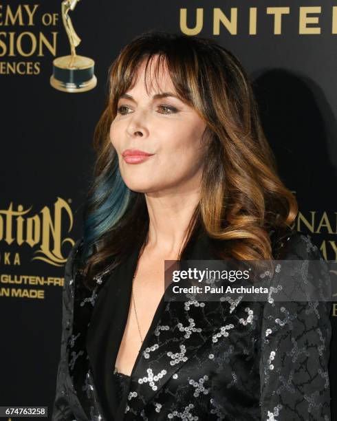 Actress Lauren Koslow attends the 44th annual Daytime Creative Arts Emmy Awards at Pasadena Civic Auditorium on April 28, 2017 in Pasadena,...