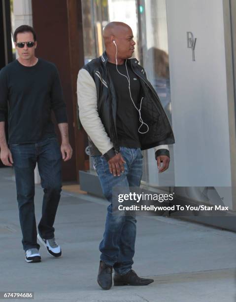 Bokeem Woodbine is seen on April 28, 2017 in Los Angeles, CA.