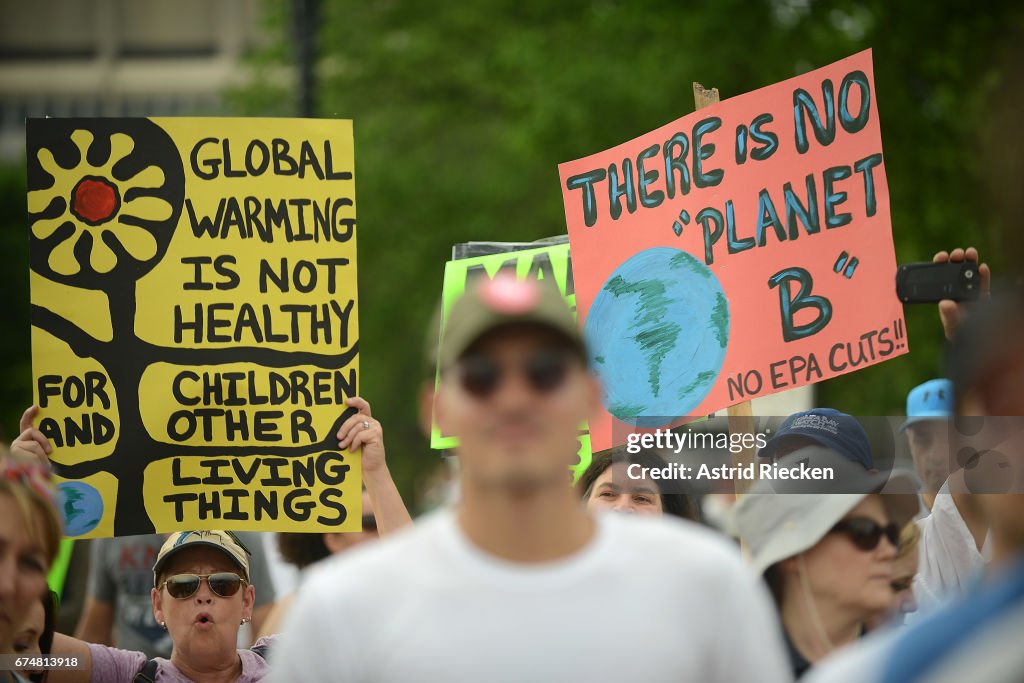 Climate Marches Take Place Across Country