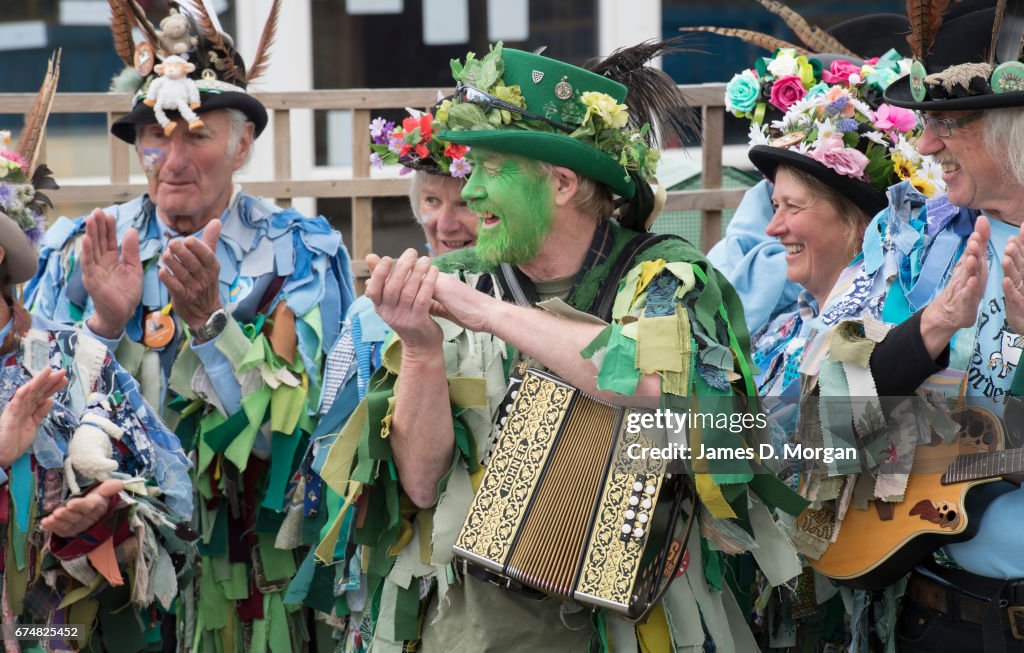 The Grimspound Border Morris Dancing Group Host Their Mayday Festival