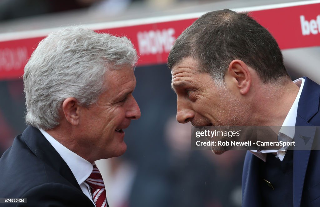 Stoke City v West Ham United - Premier League