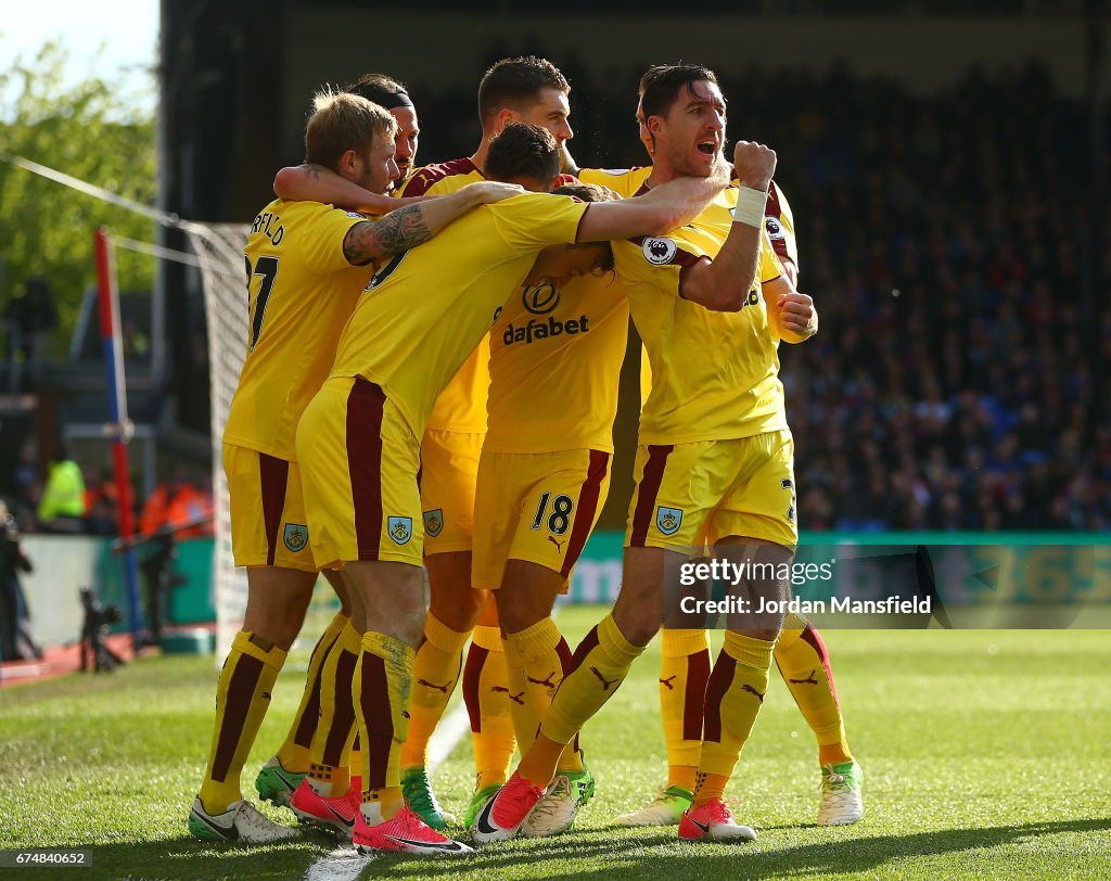 Crystal Palace v Burnley - Premier League