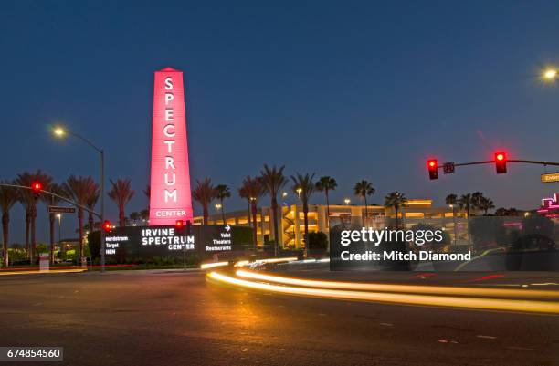 irvine spectrum outdoor shopping center - spectrum mall stock pictures, royalty-free photos & images