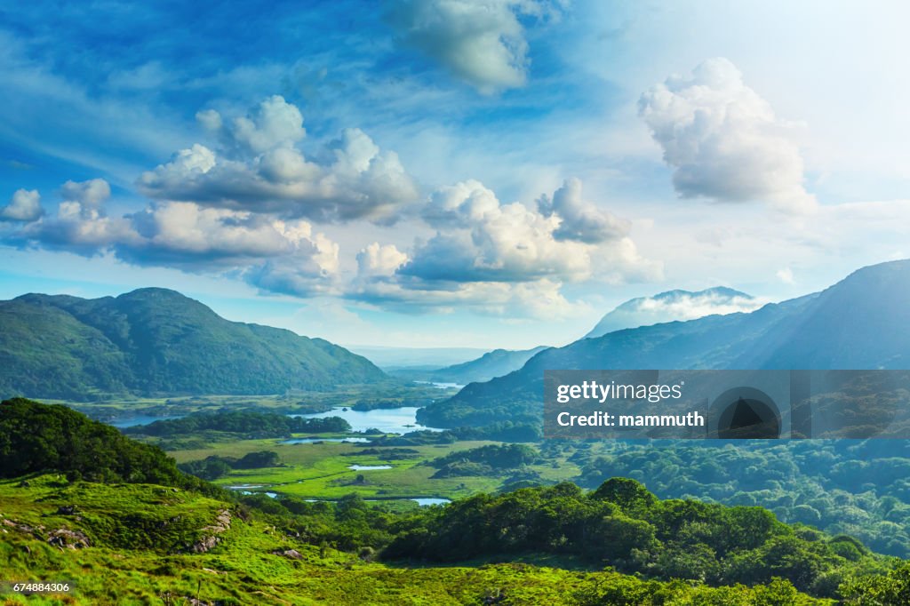 Lakes of Killarney along the Ring of Kerry, County Kerry, Ireland