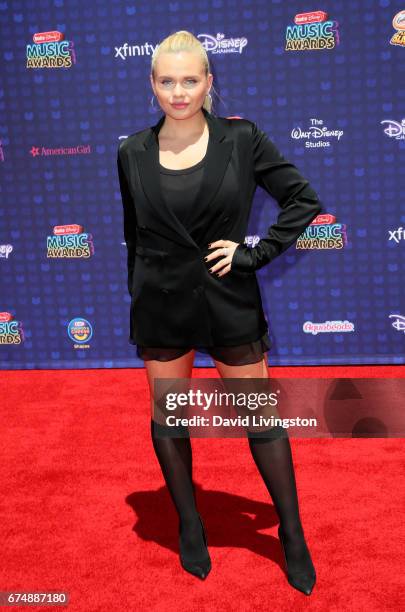 Singer Alli Simpson attends the 2017 Radio Disney Music Awards at Microsoft Theater on April 29, 2017 in Los Angeles, California.