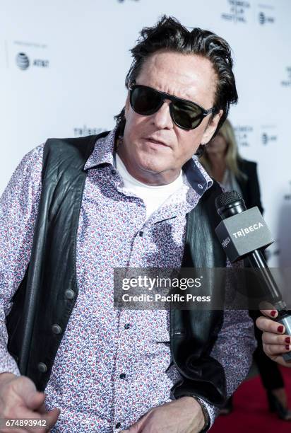 Actor Michael Madsen attends 25th Anniversary Retrospective Screening of Reservoir Dogs at The 2017 Tribeca Film Festival at Beacon Theatre,...