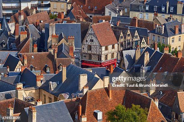 france, bourges, cityscape - bourges stock-fotos und bilder