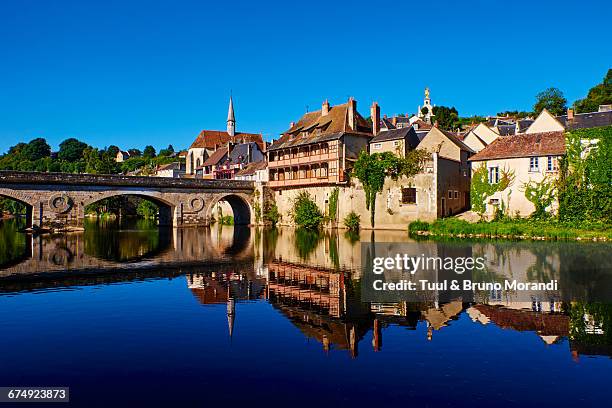 france, argenton-sur-creuse - limousin france stock pictures, royalty-free photos & images