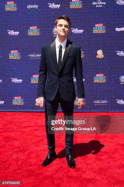 Entertainment's brightest young stars turned out for the 2017 Radio Disney Music Awards , music's biggest event for families, at Microsoft Theater in...