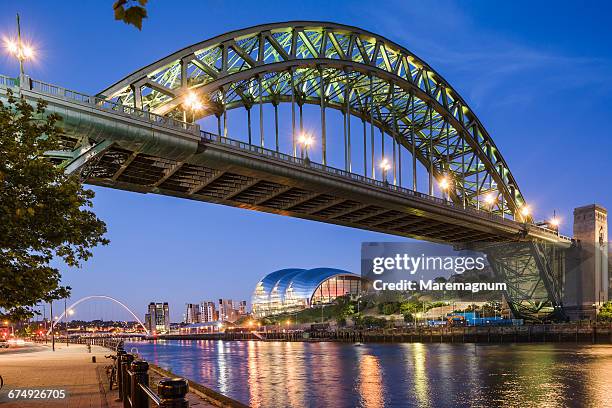 the tyne bridge - tyne bridge stock pictures, royalty-free photos & images