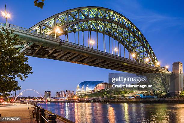 the tyne bridge - newcastle stock pictures, royalty-free photos & images