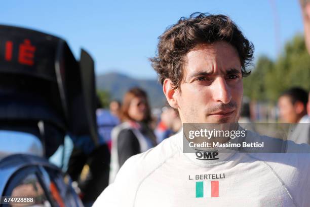 Portrait of Lorenzo Bertelli of Italy taken during Day Two of the WRC Argentina on April 29, 2017 in Villa Carlos Paz, Argentina.