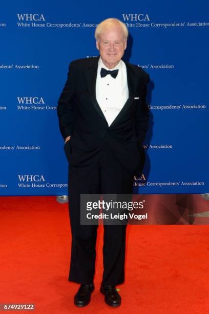 Political Commentator Chris Matthews attends the 2017 White House Correspondents' Association Dinner at Washington Hilton on April 29, 2017 in...