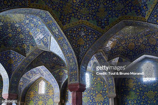 iran, isfahan, friday mosque - masjid jami isfahan iran stock pictures, royalty-free photos & images
