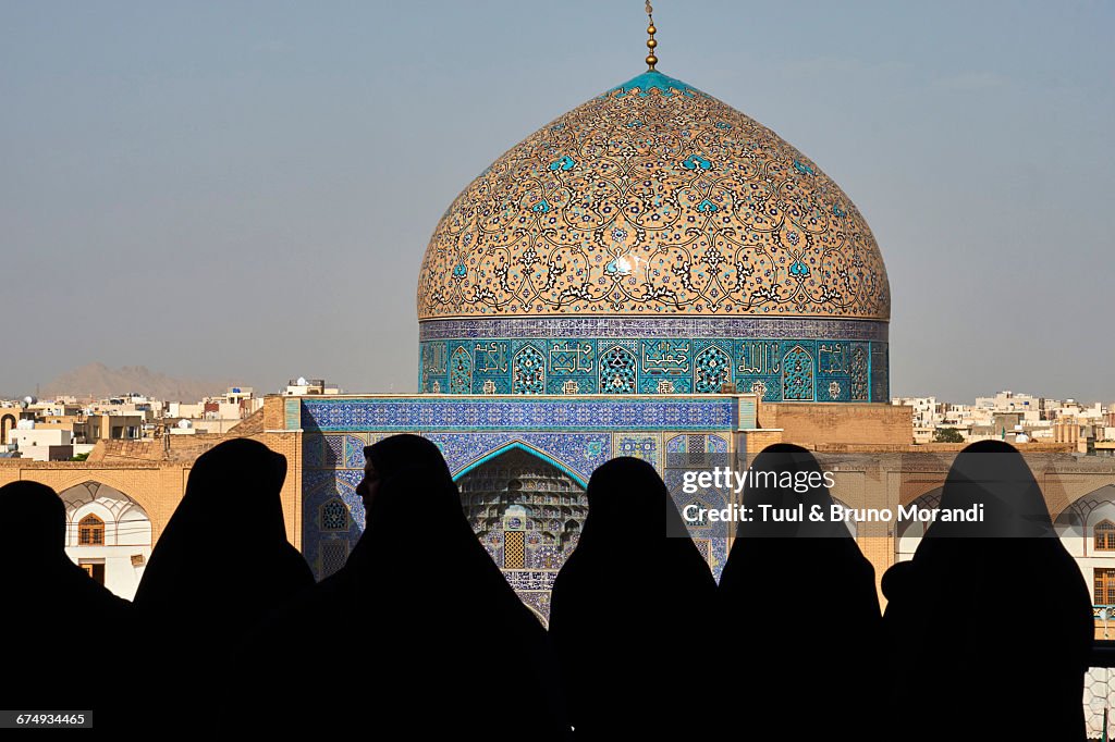 Iran, Isfahan, Sheikh Lotfollah mosque