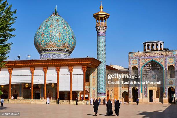 iran, shiraz, shah cheragh - shiraz stockfoto's en -beelden